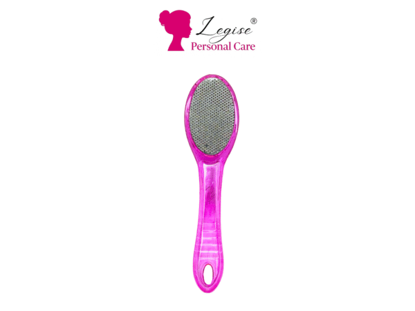 Legise Foot Scraper with Soft Bristle Brush – Crystal Handle - Image 2