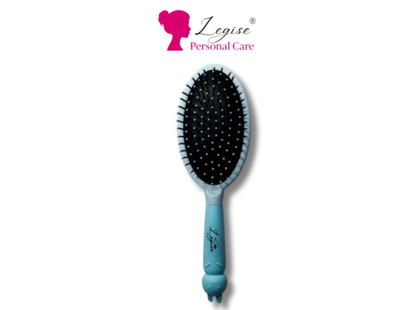 Legise Oval Hair Brush – Professional Hair Detangler with Soft Bristles (Blue)