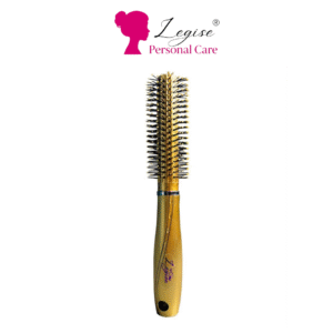 Legise Golden Round Hair Brush – Professional Styling Brush for Volume & Blow Drying