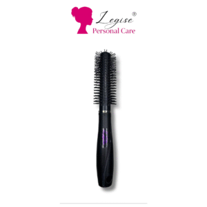 Legise Black Round Hair Brush – Heat-Resistant Styling Brush for Volume & Blow Dry
