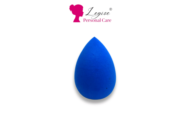 Legise Blue Beauty Blender – Latex-Free Makeup Sponge for Seamless Blending and Contouring - Image 2