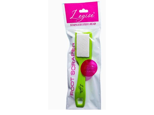 LEGISE | Rectangular Head Foot Scraper | Dual-Action Plastic Pedicure Tool for Smooth Feet - Image 4