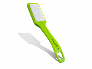 LEGISE | Rectangular Head Foot Scraper | Dual-Action Plastic Pedicure Tool for Smooth Feet